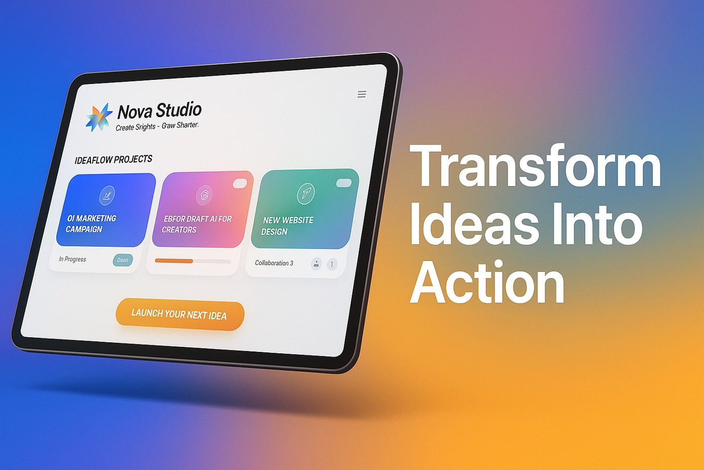 nova stiudio AI generated banner ads by pixel plot ai