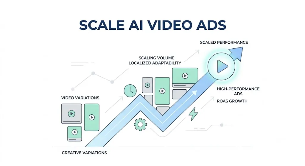 scale ai video ads with ai brand scaling